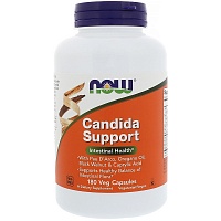 NOW Candida Support, Кандида Саппорт - 180 капсул