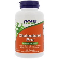 NOW Cholesterol  Pro, Холестерол про - 120 таблеток