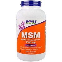 МСМ (Метилсульфонилметан) Сера органическая  1000 мг - 240 капсул