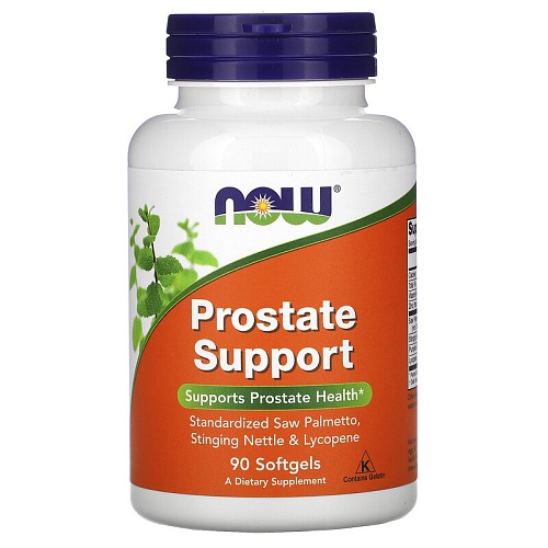 NOW Prostate Support, , Поддержка Предстательной Железы - 90 капсул