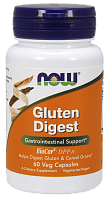 NOW Gluten Digest, Глютен Диджест - 60 капсул