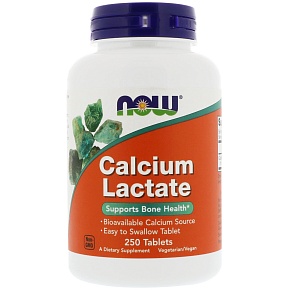 Calcium Lactate 250 tablets Кальция Лактат 250 таблеток